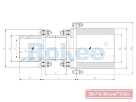 RLAF Diaphragm Coupling,Shim Coupling Standard Sizes