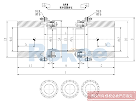 RLQF Diaphragm Coupling,Shim Coupling Standard Sizes